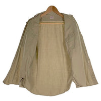 50’s HERCULES ヘラクレス マチ付き ワークシャツ カーキ Size M 相当 福生店