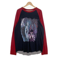 SUPREME シュプリーム 21AW The Crow ザ クロウ Raglan L/S Top ラグランスリーブ トップ レッド ブラック Size XL 福生店