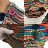 MISSONI SPORT ミッソーニ スポーツ ウール アクリル モックネック セーター マルチカラー イタリア製 Size M 福生店