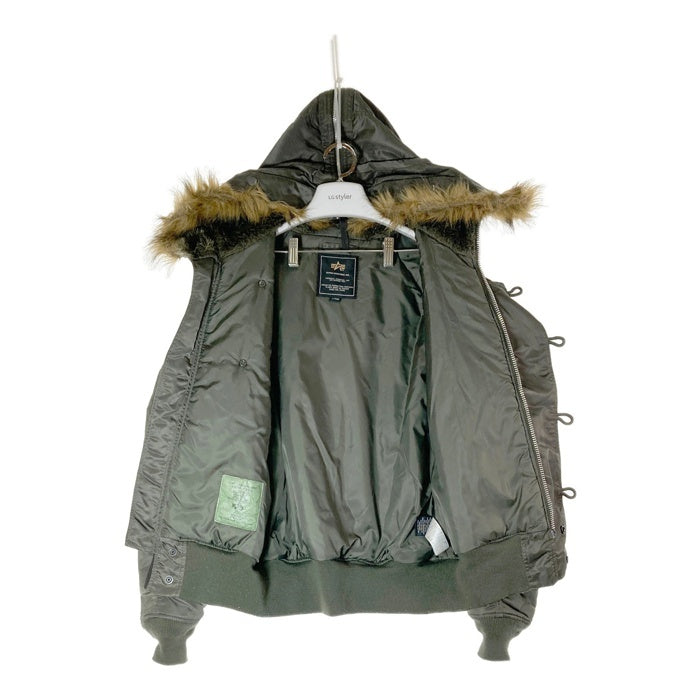 ALPHA INDUSTRIES アルファインダストリーズ 20005-376 N-2B フライトジャケット カーキ sizeL 瑞穂店