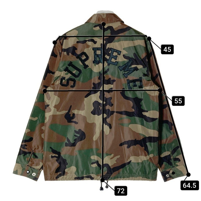 Supreme シュプリーム  ANTI HERO アンタイヒーロー 14SS Coaches Jacketジャケット 迷彩 カーキ sizeM 瑞穂店