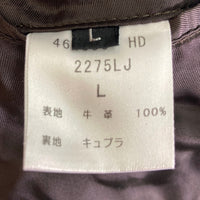 Paul Smith ポールスミス 2275LJ 3B レザー テーラードジャケット ブラウン sizeL 瑞穂店