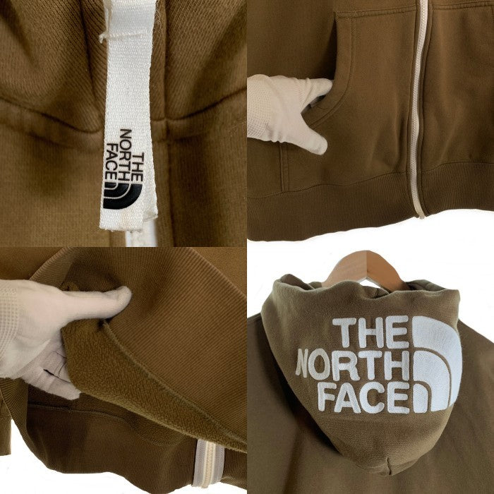 THE NORTH FACE ザ ノースフェイス REARVIEW FULL ZIP HOODIE フルジップ フーディー パーカー ベージュ NT62130 Size XL 福生店