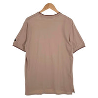 BURBERRY BLACK LABEL バーバリーブラックレーベル ホース刺繡 コットン ポリウレタン Tシャツ ブラウン BMV73-423-44 Size 3 福生店