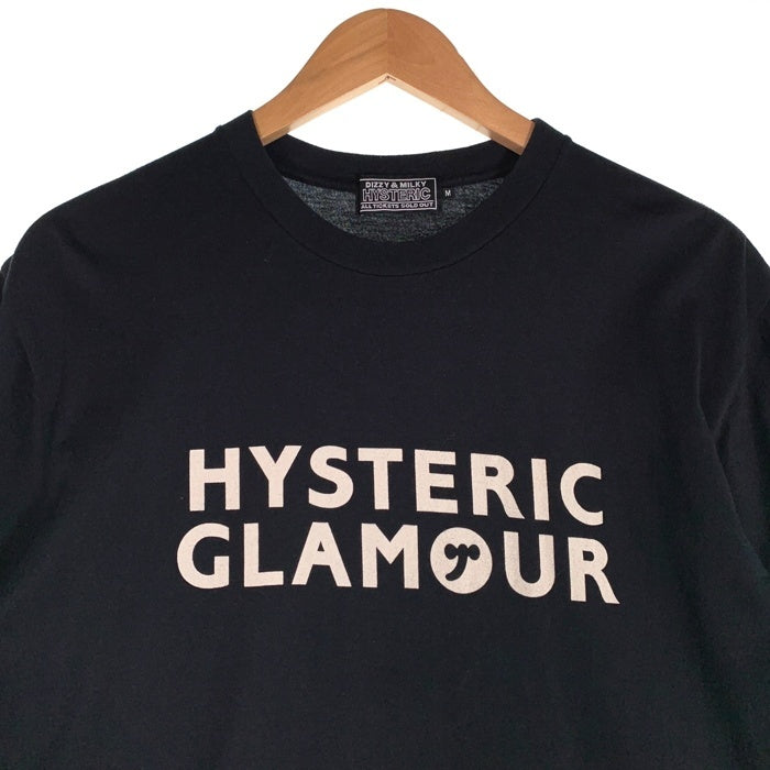 HYSTERIC GLAMOUR ヒステリックグラマー ロゴプリント Tシャツ ブラック 02213CT16 Size M 福生店