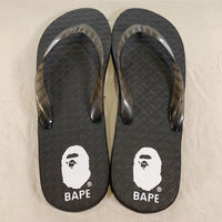 A BATHING APE ア ベイシング エイプ Locals ローカルス ビーチサンダル チャコール Size US11.5 (29.5cm) 福生店