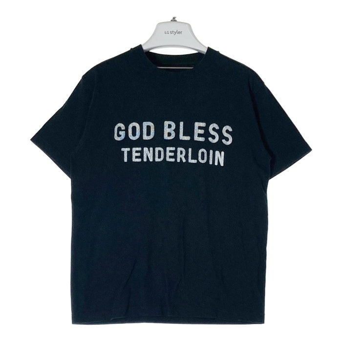 TENDERLOIN テンダーロイン GOD BLESS プリントTシャツ ブラック sizeS 瑞穂店