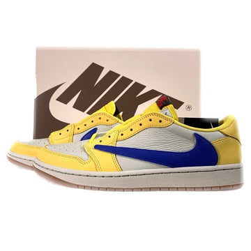 WMNS AIR JORDAN 1 LOW OG SP ウィメンズ エアジョーダン1ロー Travis Scott トラヴィススコット Canary カナリー DZ4137-700 Size 28cm 福生店