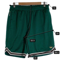 adidas アディダス TYSHAWN BASKETBALL SHORTS タイショーン バスケットボールショーツ メッシュショートパンツ グリーン GR8790 Size JP M 福生店