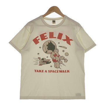 TOY'S McCOY トイズマッコイ FELIX TAKE A SPACEWALK フィリックス プリントTシャツ ホワイト Size L 福生店