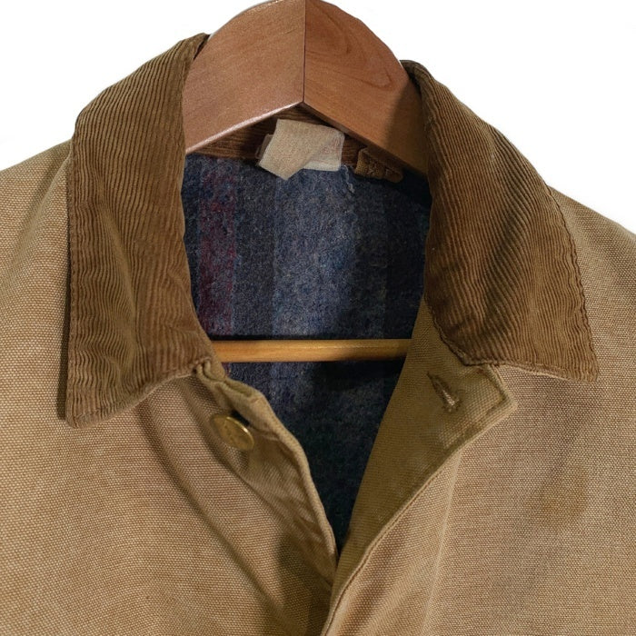80's Carhartt カーハート ミシガンチョアコート カバーオール ダック ベージュ USA製 Size M 相当 福生店