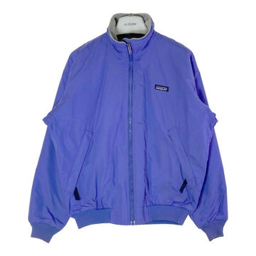 Patagonia パタゴニア 28129 USA製 シェルドシンチラ フリースナイロンブルゾン パープル size10 瑞穂店