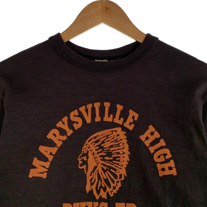 WAREHOUSE ウエアハウス Lot 4601 MARYSVILLE HIGH PHYS.ED. プリントTシャツ スミクロ Size M 福生店