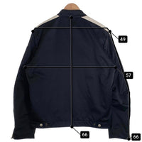 DIESEL ディーゼル J-BECK バイカージャケット ブラック ホワイト A10486 Size 48 福生店