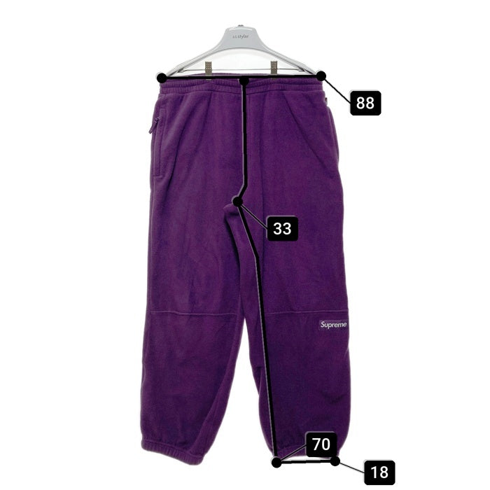 SUPREME シュプリーム 23AW Polartec Fleece Pants ポーラテック フリースパンツ パープル Size M 瑞穂店