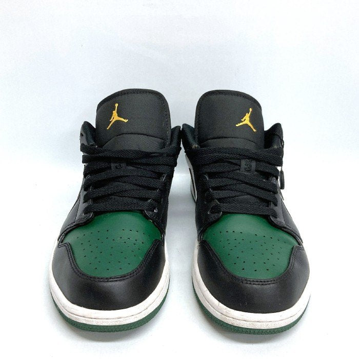 NIKE ナイキ AIR JORDAN 1 エアジョーダン1 LOW GREEN TOE  553558-371 グリーン ブラック スニーカー size27cm 瑞穂店