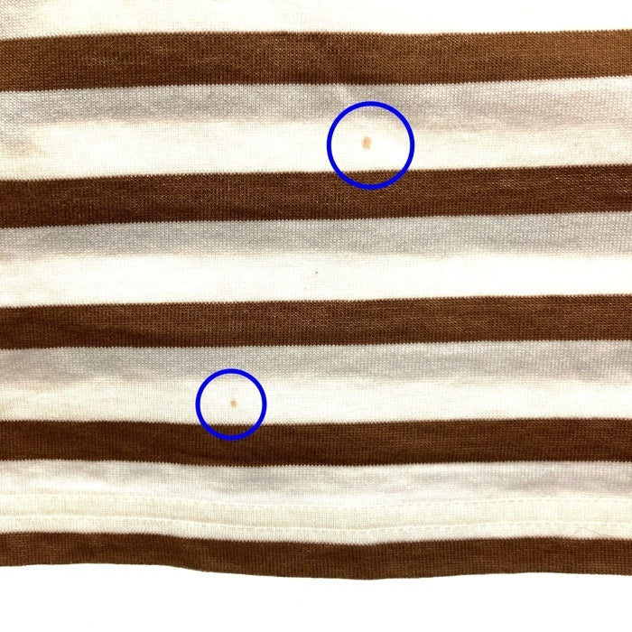 ETRE TOKYO エトレトウキョウ 1222512098-0 MIXボーダートップス ホワイトxベージュ sizeF 瑞穂店