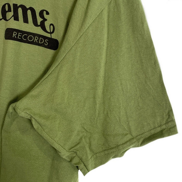 SUPREME シュプリーム 24SS Records Tee レコード プリントTシャツ モスグリーン Size XXL 福生店