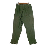 スウェーデン軍 ミリタリーカーゴパンツ ダブルニー グリーン Size C48 福生店