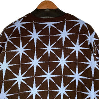 BoTT ボット Spakle Jacquard Knit Sweater スパークル ジャカードニット コットンセーター 総柄 ブラウン 253BoTT26 Size L 福生店