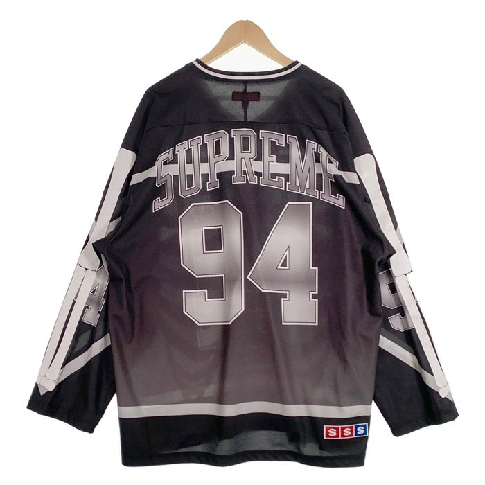 SUPREME シュプリーム 23AW Bones Hockey Jersey ボーンズ ホッケージャージ トップ ブラック Size XL 福生店