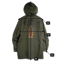 WACKO MARIA ワコマリア N3B モッズコート プリント マリア オリーブ Size L 福生店