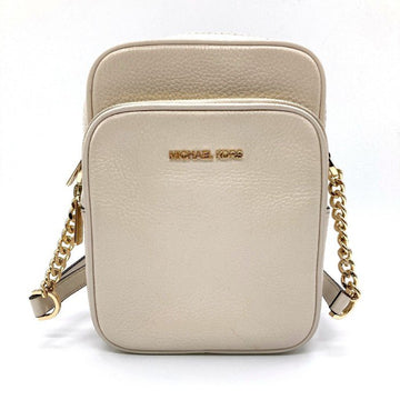 MICHAEL KORS マイケルコース チェーン ショルダーバッグ ダブルファスナー オフホワイト 瑞穂店