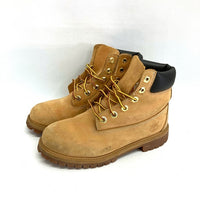 Timberland ティンバーランド ジュニア 6インチ ブーツ ウィート TB012909 ブラウン Size 23.5cm 瑞穂店