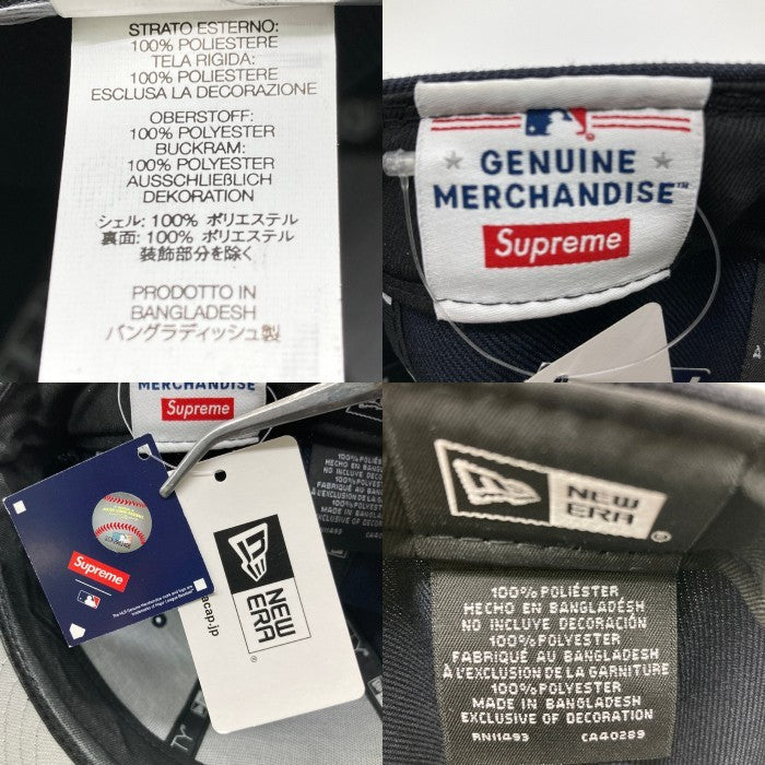Supreme シュプリーム NEW ERA ニューエラ 24SS MLB BOX LOGO CAP ニューヨーク・ヤンキース キャップ ネイビー size7 1/4 瑞穂店