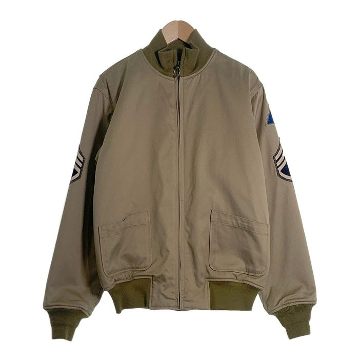 HOUSTON ヒューストン TANKERS JACKET タンカースジャケット カーキ 5B-FRZ Size 40R 福生店