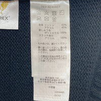 AVIREX ボトルネックスリーブ刺繍トップス ブラック SizeF 瑞穂店