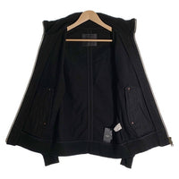 TMT ティーエムティー 19AW BLACK DENIM TRACK JACKET ブラックデニム トラックジャケット USED/ペンキ加工 TJK-F1904 Size L 福生店