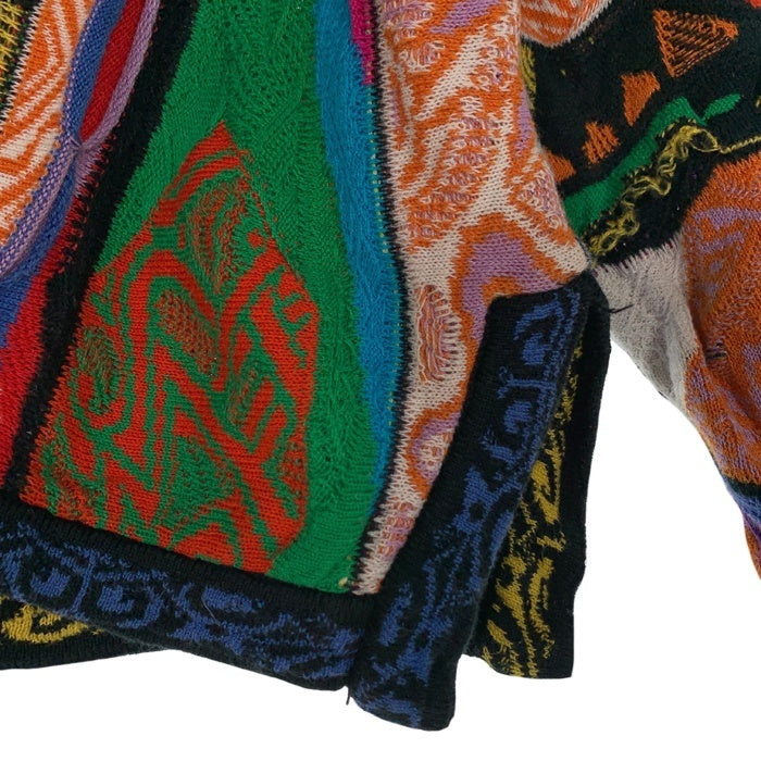 COOGI クージー 3Dニット コットンセーター 短丈 オーストラリア製 レディース Size M 福生店