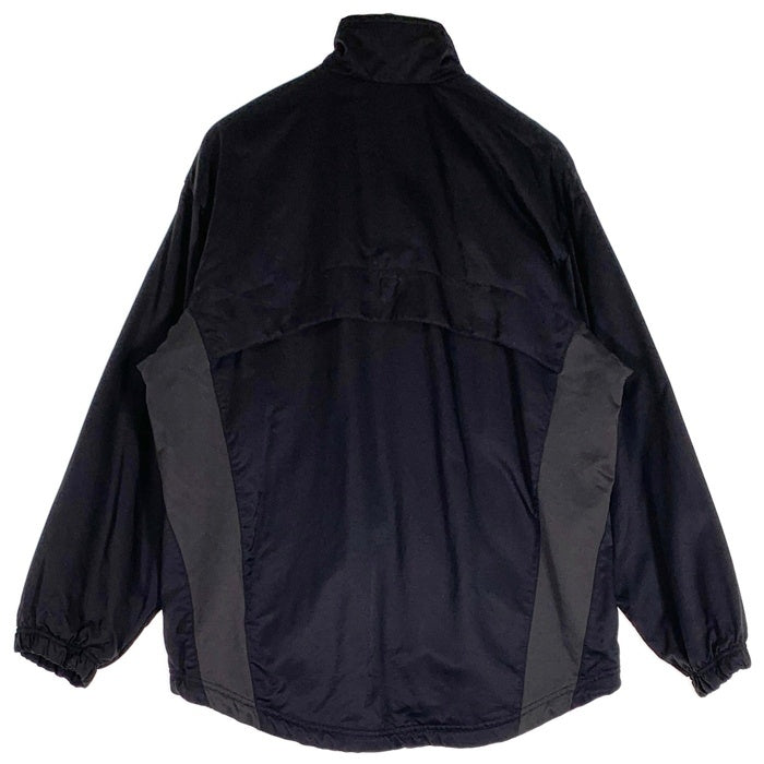 00's NIKE TEAM ナイキ ナイロン トラックジャケット ブラック チャコール Size M (実寸L相当) 福生店