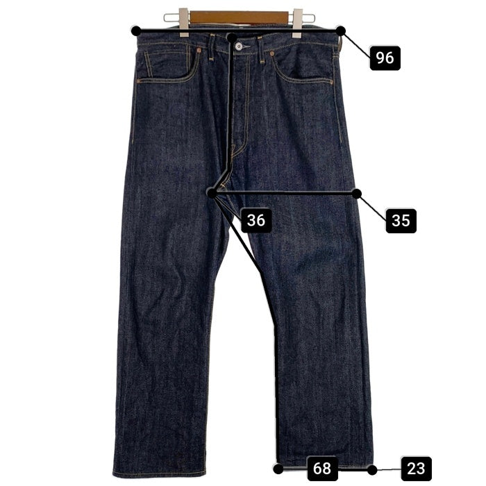 Levi's リーバイス S501XX デニムパンツ 大戦モデル 復刻 ビッグE 赤耳 ボタン裏3015 インディゴ 44501-0088 Size W38 L34 福生店