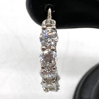 gift from New York ギフトフロムニューヨーク フルエタニティ フープピアス シルバー925 プラチナコーテイング 瑞穂店