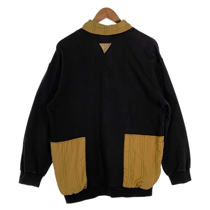 KANSAI SPORTS カンサイスポーツ ハーフスナップ プルオーバースウェット ブラック Size L 福生店
