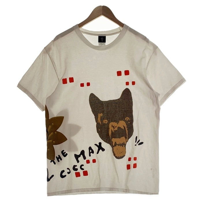 Travis Scott トラヴィススコット Cactus Jack カクタスジャック WOLF TEE 半袖 プリント Tシャツ ホワイト USA製 Size M 福生店