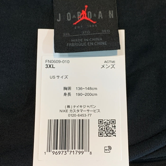 JORDAN BRAND ジョーダンブランド 23AW M J AMM SS TEE アママニエール 刺繍 Tシャツ ブラック FN0609-010 Size 3XL 福生店