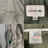 LACOSTE ラコステ ハイネック 4ポケット サファリジャケット ナイロンパーカー オリーブ BH443E-52G Size US M/L 福生店