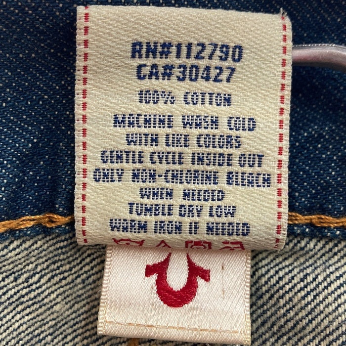 TRUE RELIGION トゥルーレリジョン 112790 NMBT ブーツカットデニムパンツ インディゴ size31 瑞穂店