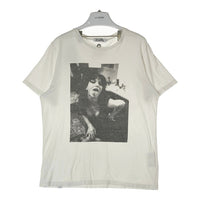 HYSTERIC GLAMOUR ヒステリックグラマー 0293CT19 COURTNEY LOVE コートニー・ラブ フォトプリント Tシャツ ホワイト sizeL 瑞穂店