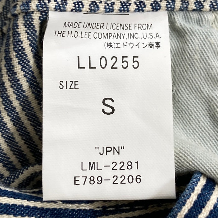 Lee リー ストライプ オーバーオール ヒッコリー SizeS 瑞穂店