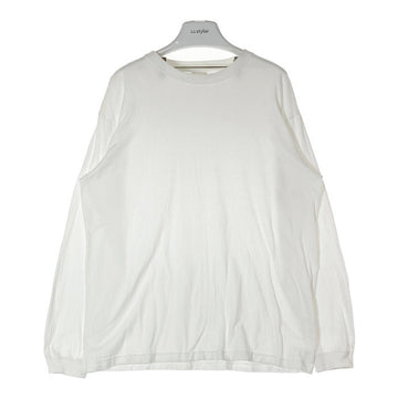 WIND AND SEA ウィンダンシー フロッキープリント ロングTシャツ ホワイト sizeM 瑞穂店