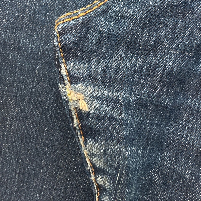 EVISU PARIS エヴィス パリ ボタンフライ テーパードデニムパンツ ジーンズ インディゴ Lot.0001 Size 29×34 瑞穂店