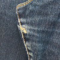 EVISU PARIS エヴィス パリ ボタンフライ テーパードデニムパンツ ジーンズ インディゴ Lot.0001 Size 29×34 瑞穂店