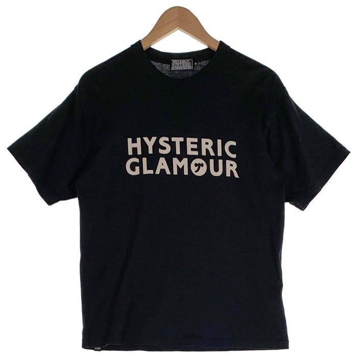 HYSTERIC GLAMOUR ヒステリックグラマー ロゴプリント Tシャツ ブラック 02213CT16 Size M 福生店