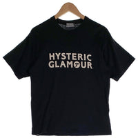 HYSTERIC GLAMOUR ヒステリックグラマー ロゴプリント Tシャツ ブラック 02213CT16 Size M 福生店