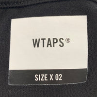 WTAPS ダブルタップス 20SS CIRCA LS TEE プリント ロングスリーブTシャツ ブラック Size 02 福生店