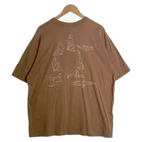 Stockholm(Surfboard)Club ストックホルムサーフボードクラブ プリントTシャツ ブラウン Size XL 福生店
